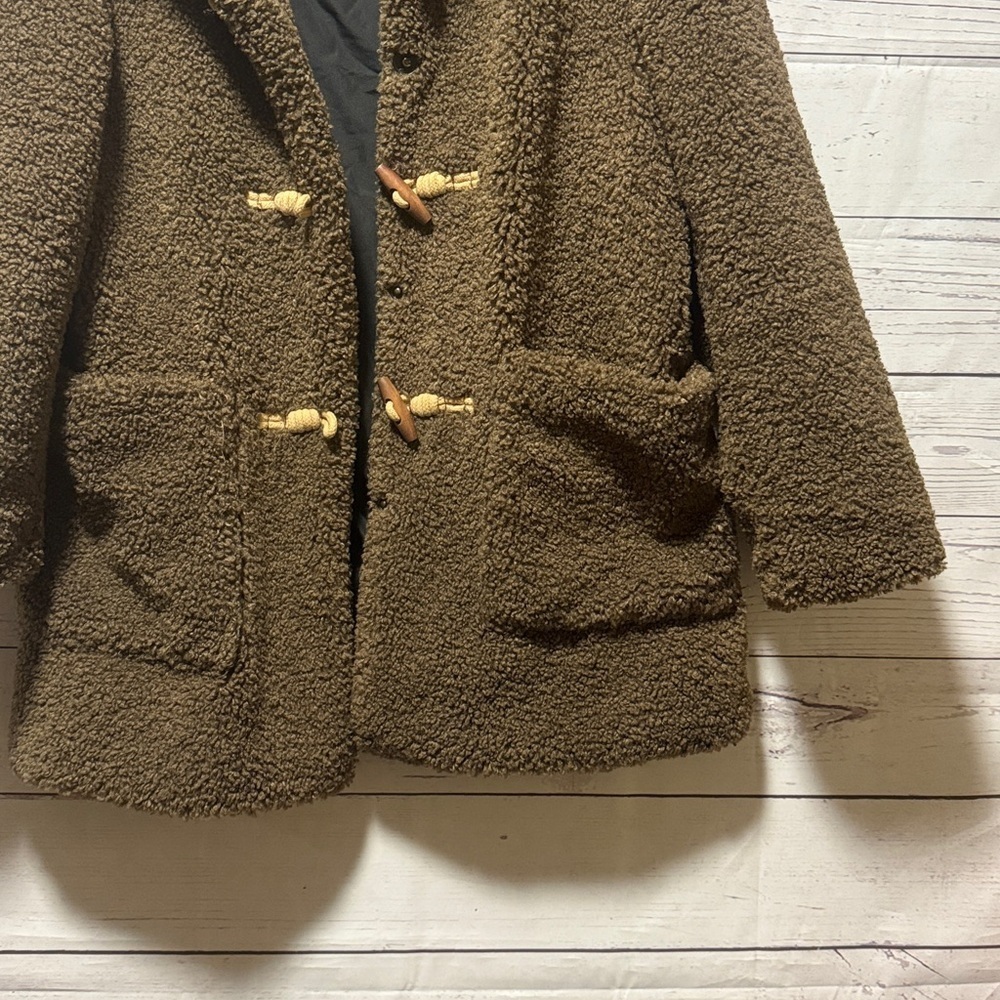 Zara Teddy Coat - Picture 2 of 4